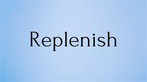replenish in tagalog|replenish » English .